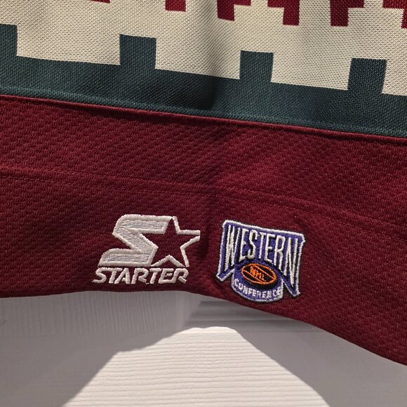Original NHL Endorsed Starter Phoenix Coyote Jersey Men's Medium -Mint Condition - Picture 9 of 9